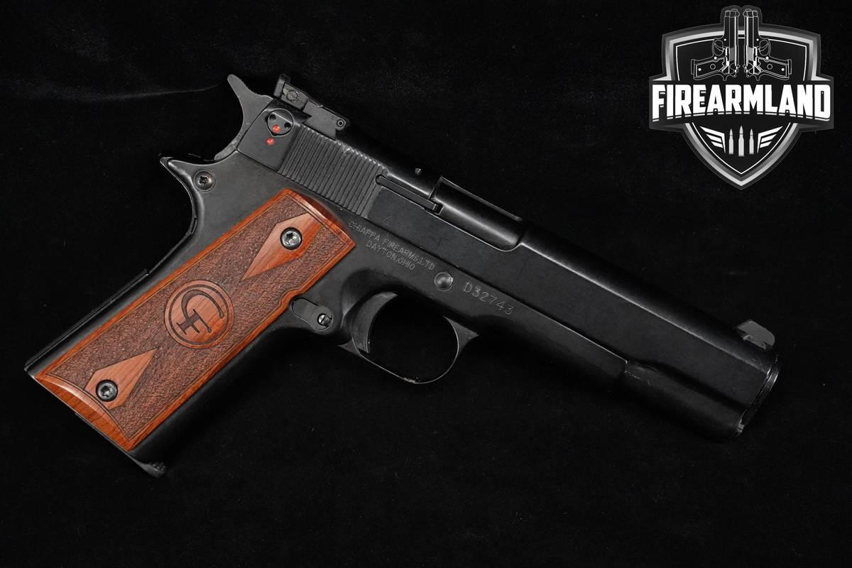 Chiappa Firearms 1911-22 22LR 5" Chiappa-1911-22 +3 MAGS & ORIG CASE