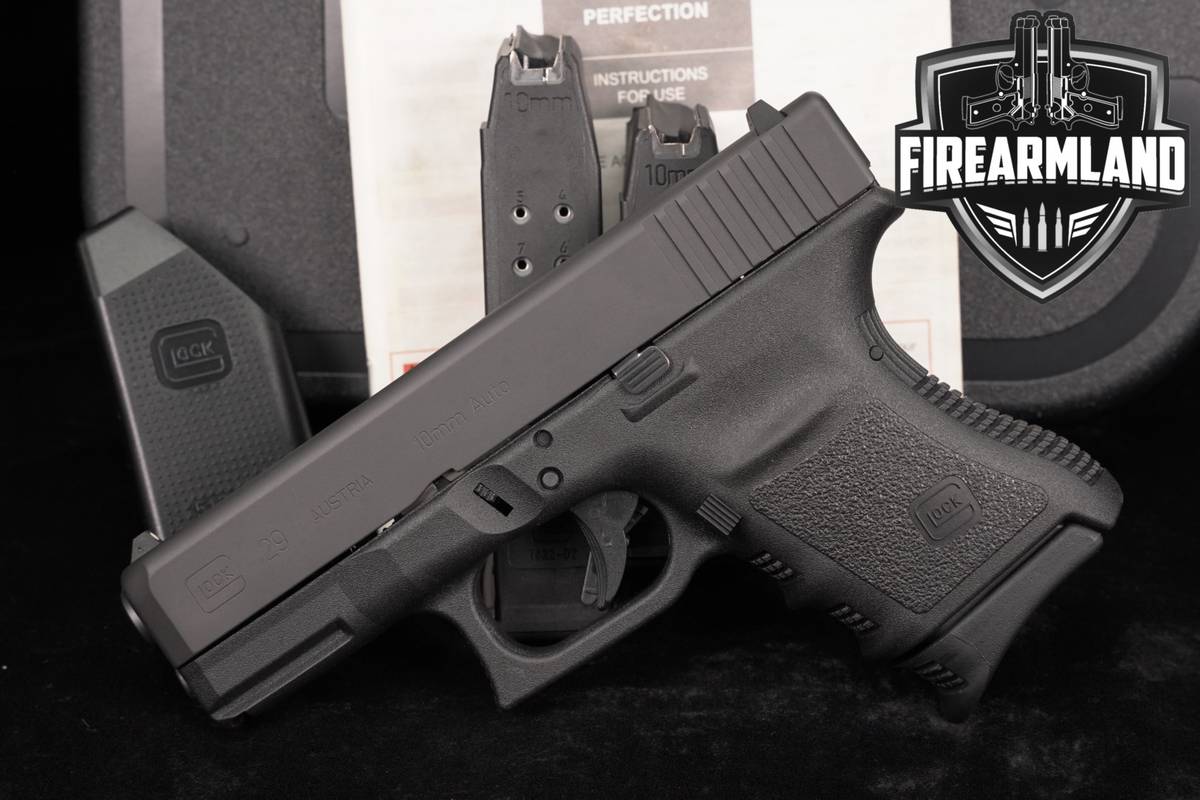 Glock 29 SF Gen3 G29 Gen 3 10mm 3.78" +THREE MAGS & ORIG BOX