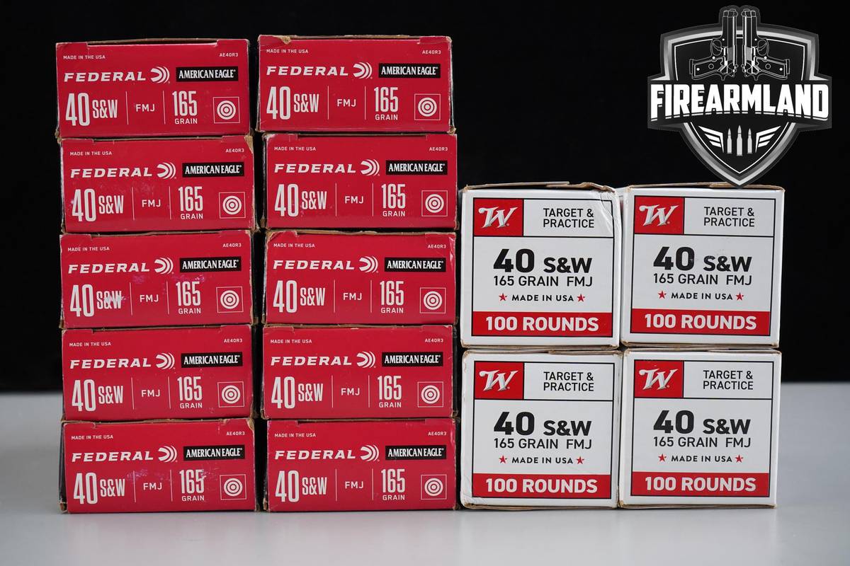 900 RDS! 40 S&W Ammo 40S&W