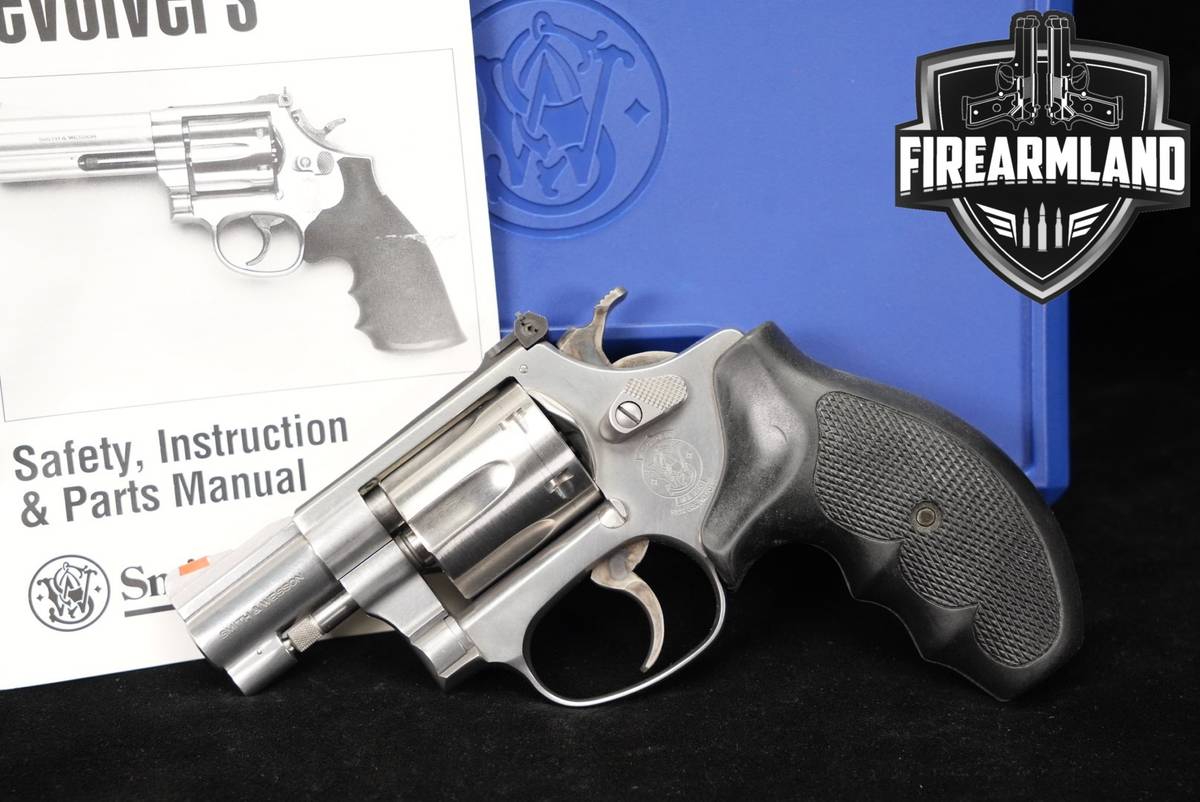 Smith & Wesson Model 63-3 S&W 22LR 2 Satin Stainless +ORIG CASE