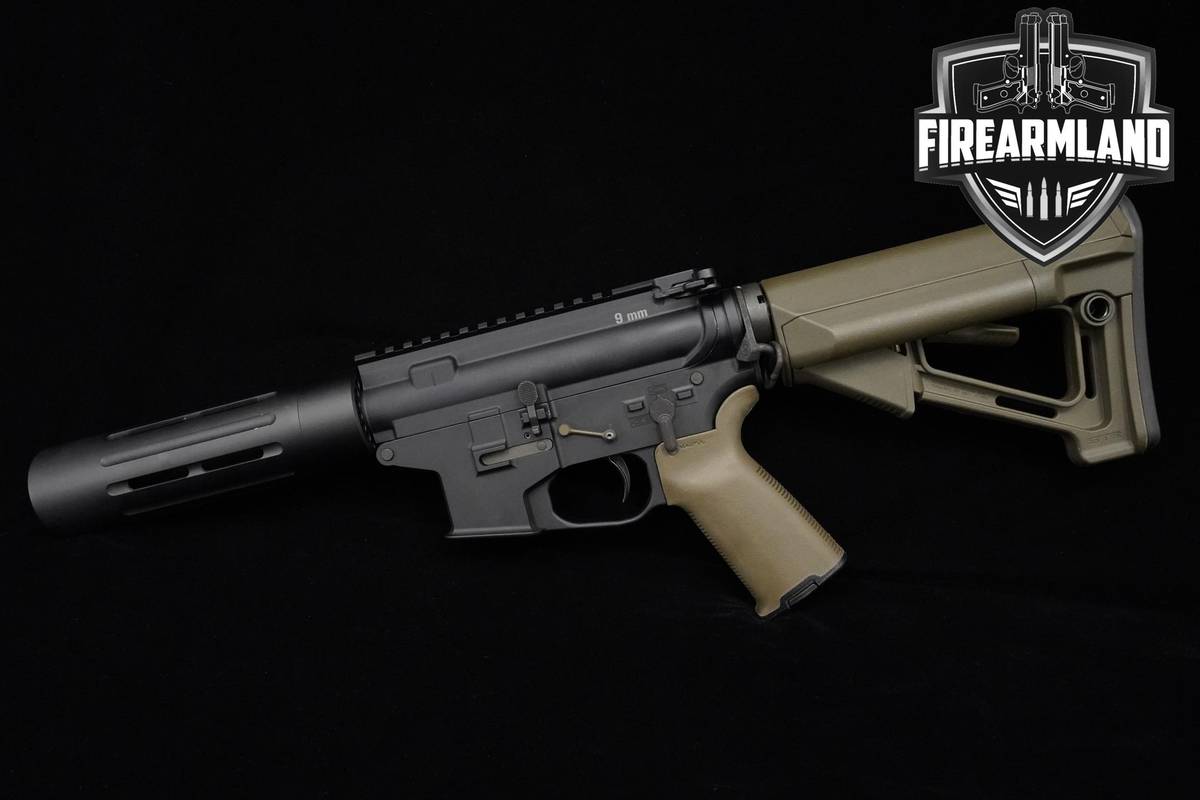 DDLES VGN-T1 9mm AR-9 AR 8" SBR DDLES AR9 Short Barrel Rifle A-9 GEISSELE