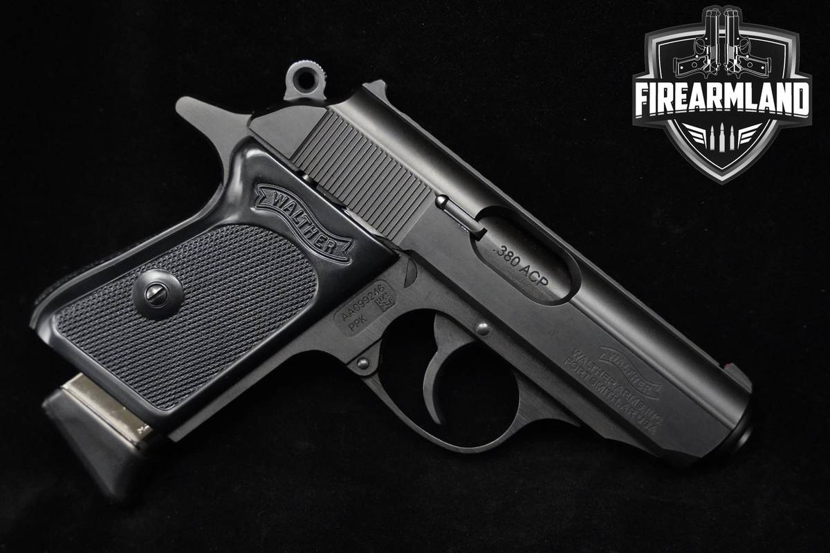 Walther PPK Black .380 ACP PPK Walther Black 3.3" Walther-PPK + ORIG BOX