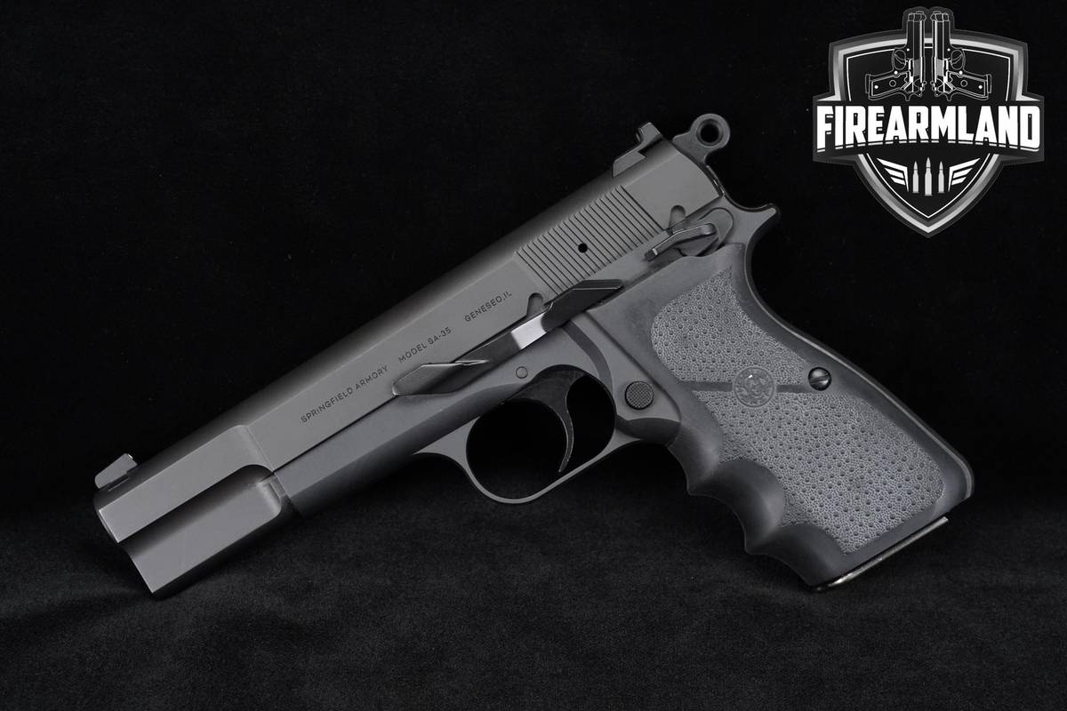 Springfield Armory SA-35 9mm Hi-Power Type 4.7" Blued +8 MAGS