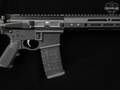 Spikes Tactical ST-15 Don't Tread On Me (DTOM) Edition .300 AAC Blackout (7.62x35mm) Black in Very Good Condition Image 5