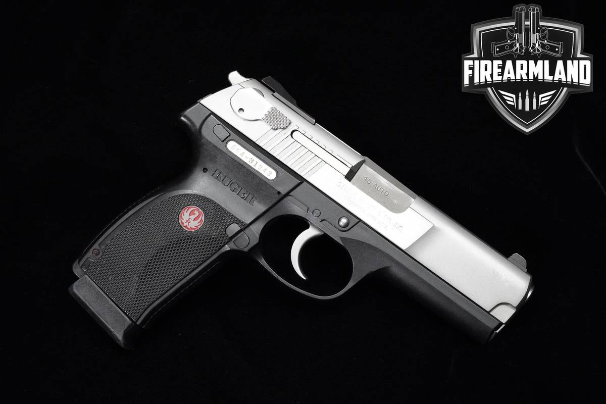 2005 Ruger P345 DT 45 ACP 4.25" Two-Tone Ruger P-345 DA/SA
