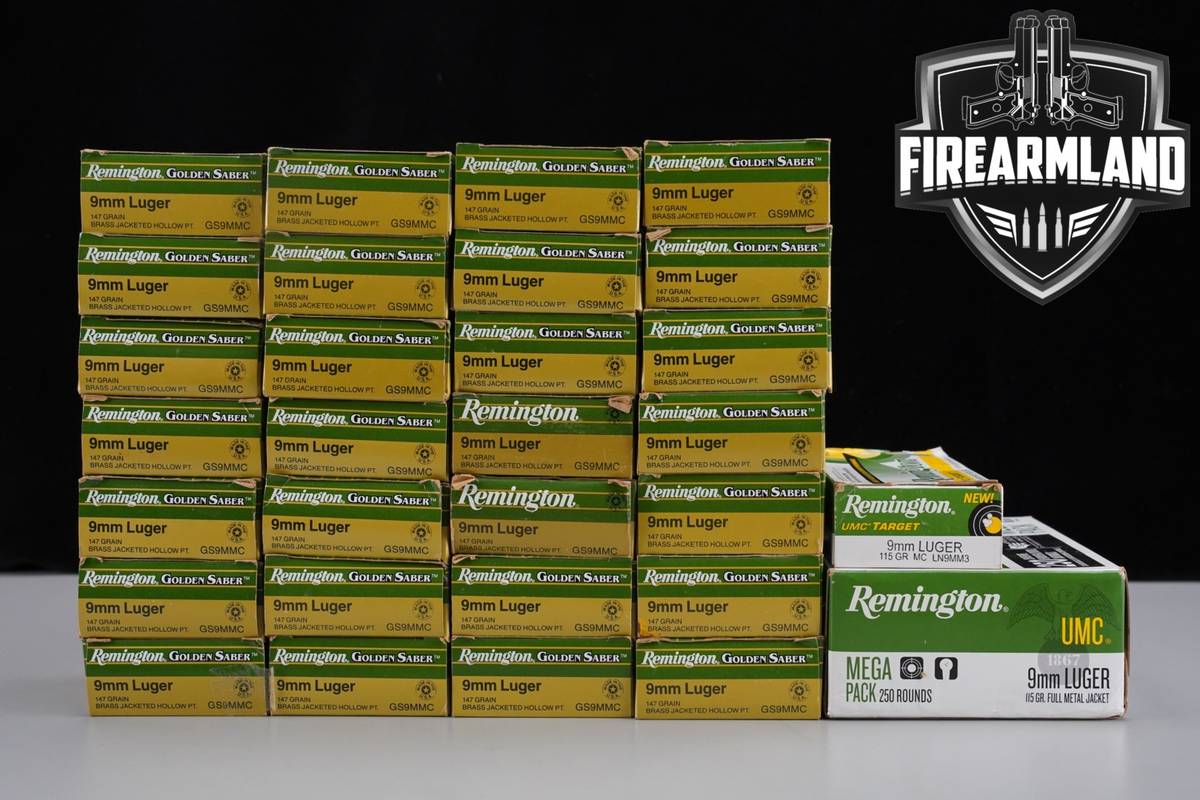 1000 RDS! 9mm Ammo 9-mm