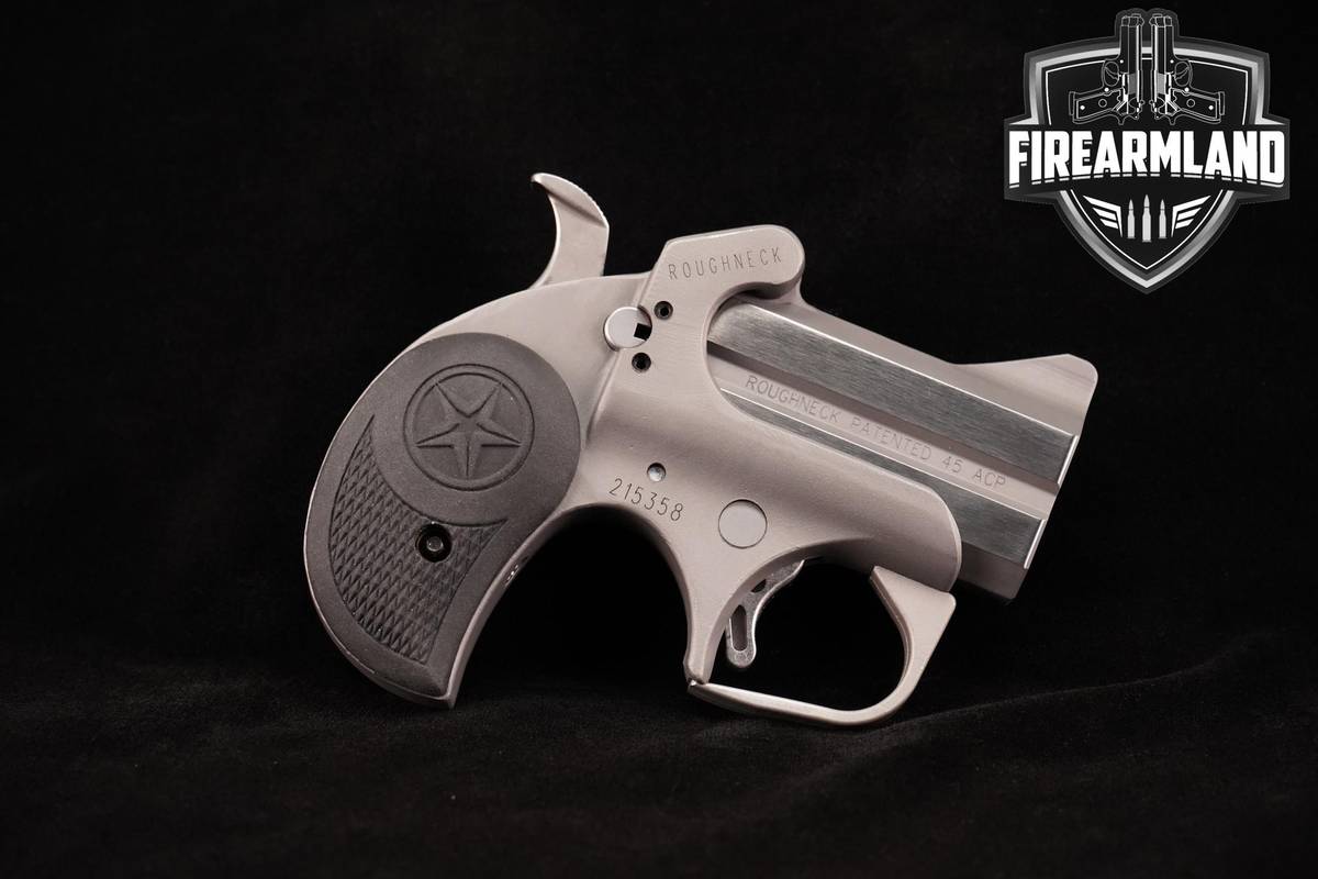 DERRINGER Bond Arms Roughneck 45-ACP 2.5 Stainless +ORIG CASE