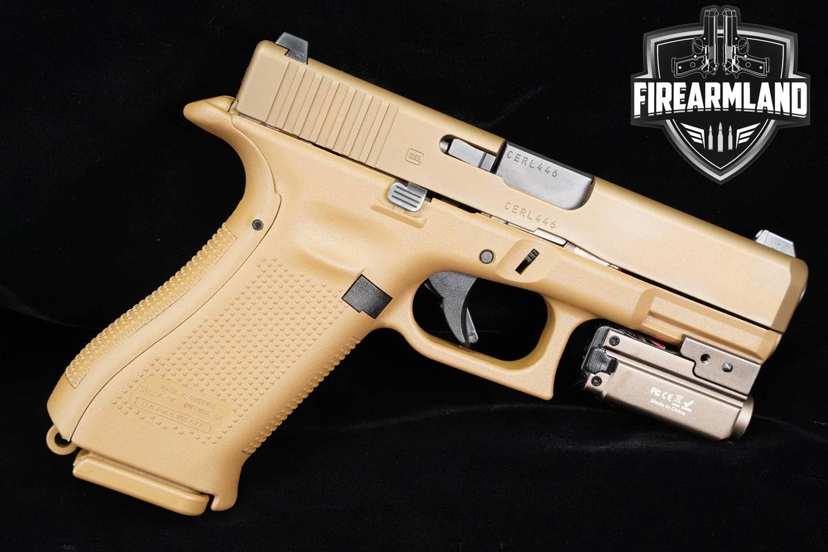 Glock 19X Gen 5 9mm 4.02" Coyote Tan G19-X G19X 19 +3 MAGS & ORIG CASE