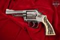 1972 Smith & Wesson (S&W) Model 19-3 Combat Magnum .357 Mag. Bright Nickel in Good Condition Image 2