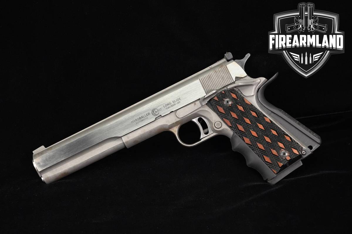 AMT Hardballer Long Slide 45 ACP 1911 7" As Seen In: The Terminator (1984)