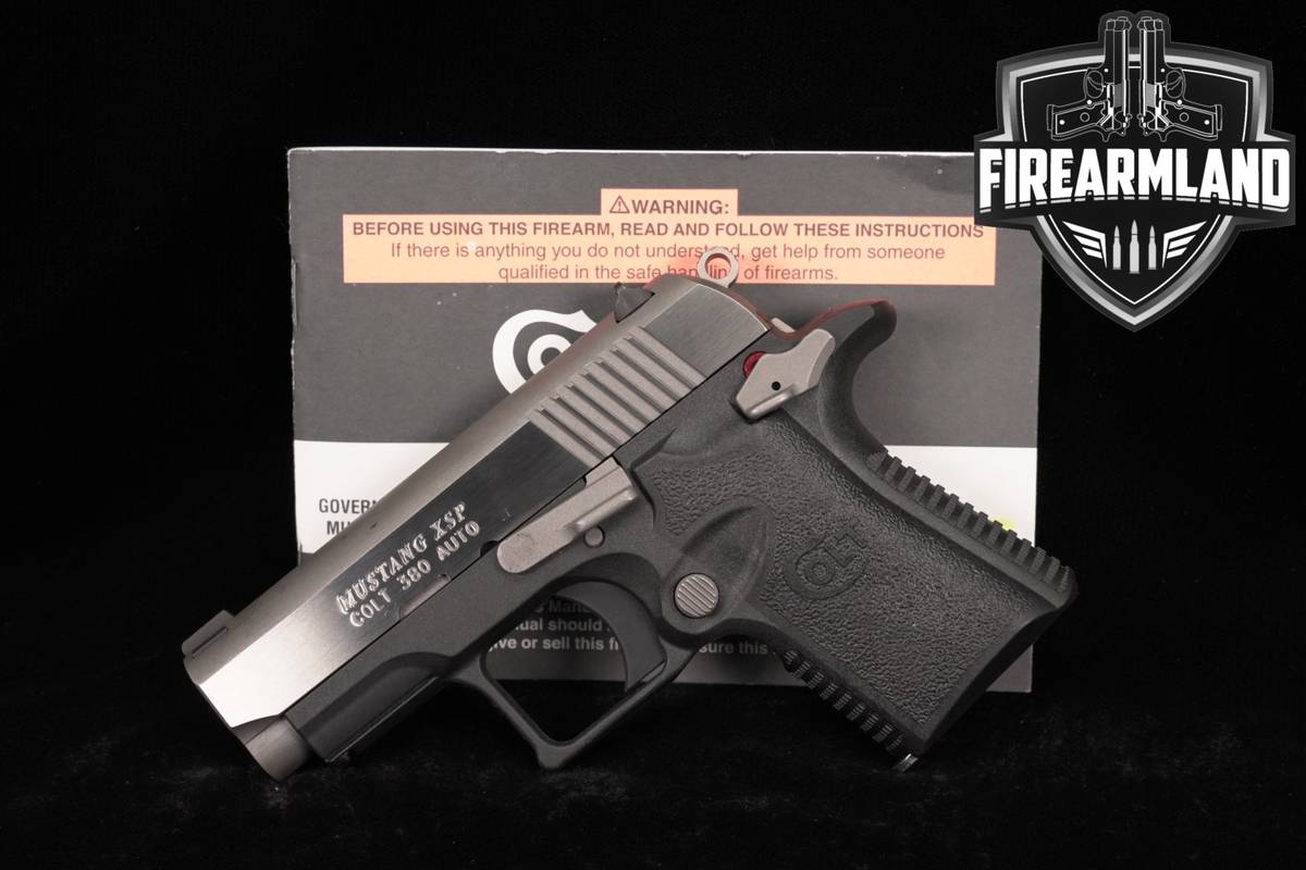 Colt Mustang XSP 380 ACP 2.75 Two-Tone Stainless & Black Micro-1911