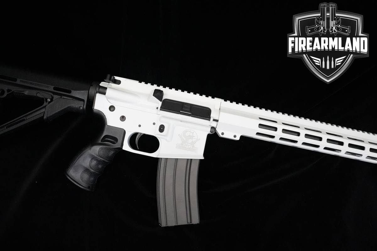 Great Lakes Fire Arms (GLFA) GL-15 223 Wylde 16" AR-15 White Cerakote GL15