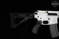 Great Lakes Fire Arms (GLFA) GL-15 .223 Wylde White Cerakote in Excellent Condition Image 4