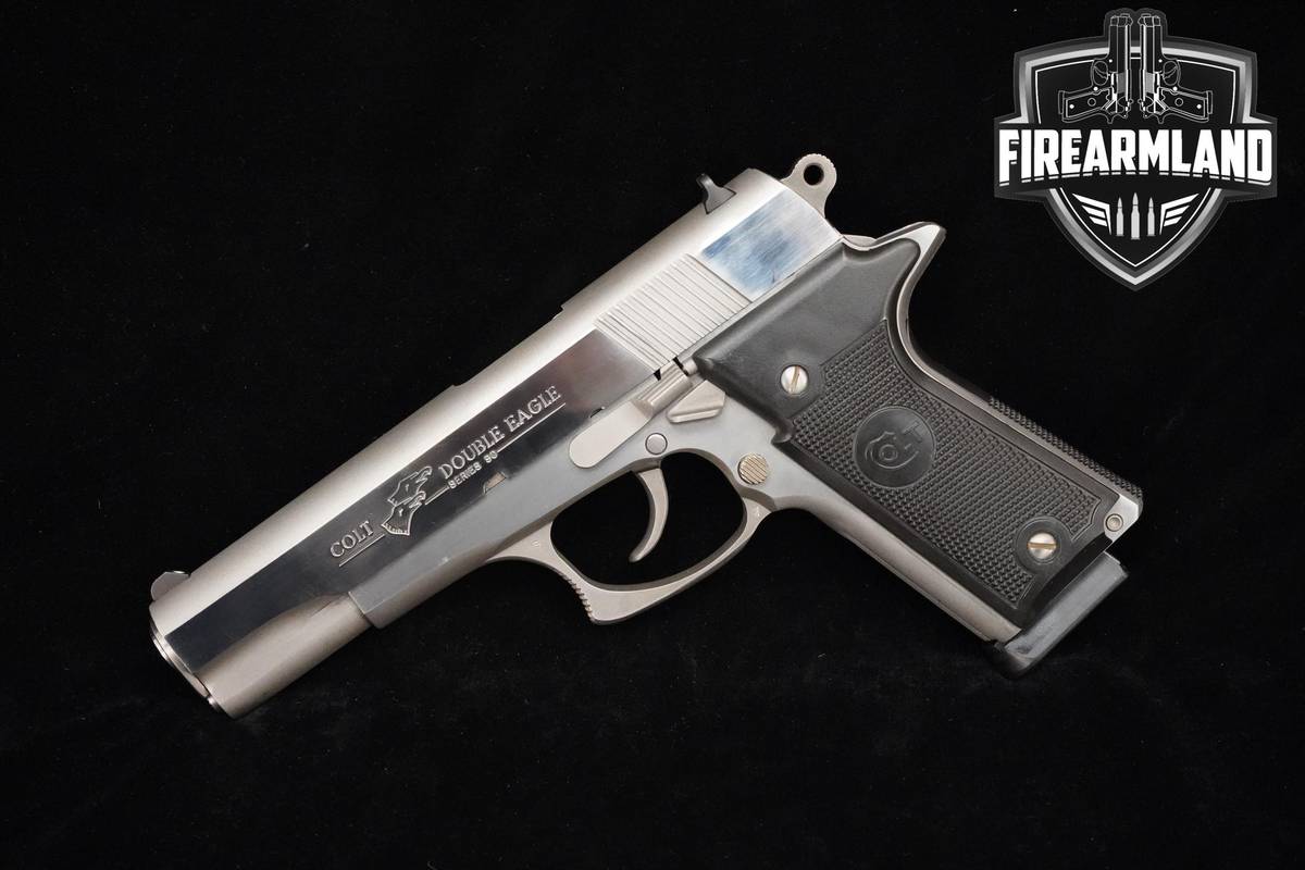 1993 Colt Double Eagle Series 90 45 ACP 1911 5.0" Brushed Stainless +6 MAGS