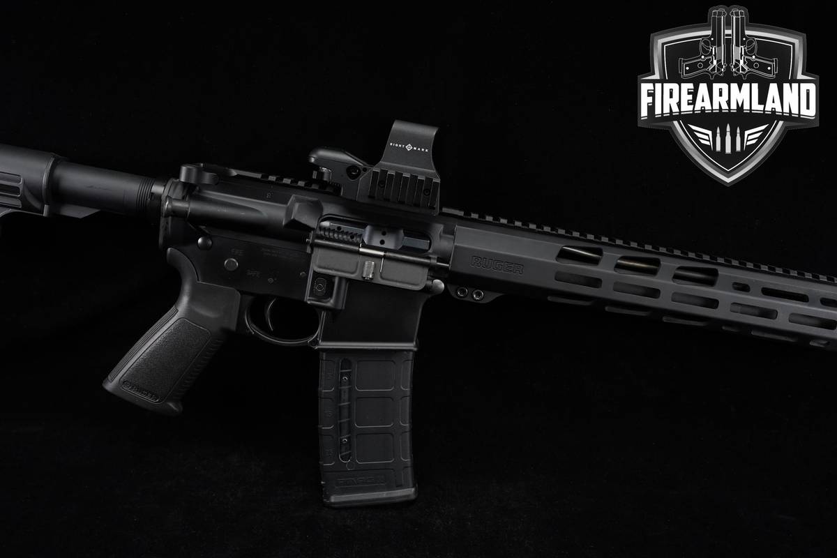2019 Ruger AR-556 Free-Float Handguard M-LOK 5.56 NATO AR15 16" +OPTIC