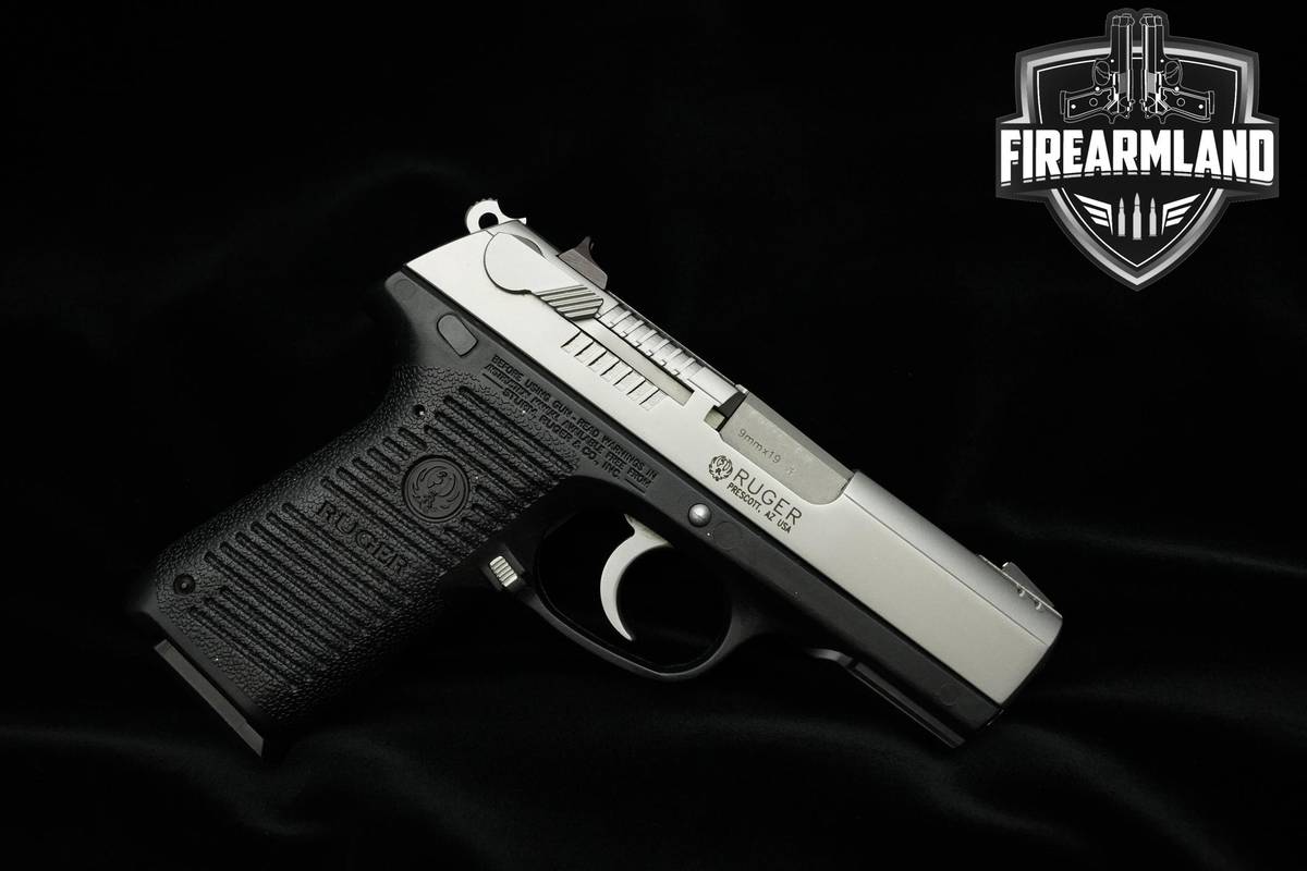 Ruger P95 PR 9mm 3.9" Two-Tone P95 Ruger +2 MAGS & ORIG CASE