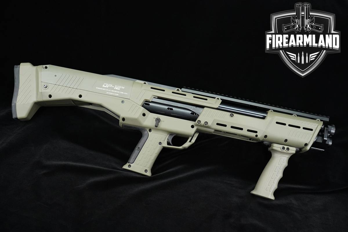 DOUBLE BARREL PUMP! Standard Manufacturing DP-12 18.875" FDE