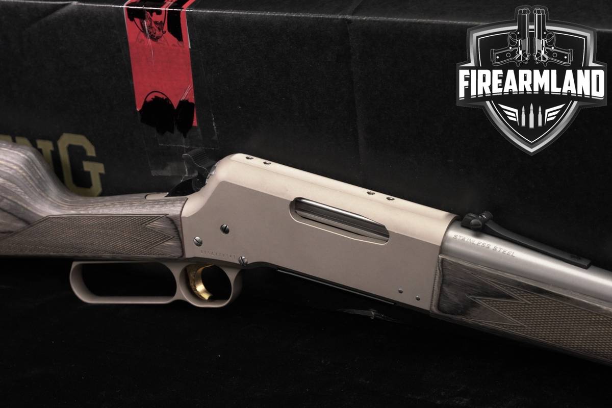 Browning BLR Lightweight 81 Stainless Laminate Straight Grip 243 Win 20