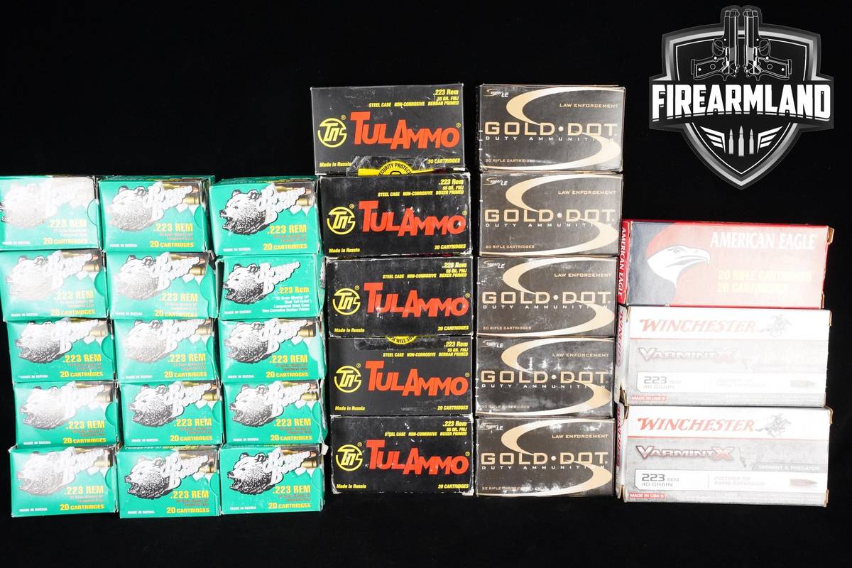 223 Rem Ammo 223-Rem Ammunition 560 ROUNDS
