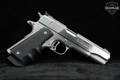 1989 Colt Gold Cup National Match MK IV/Series 80 .45 ACP Stainless in Good Condition Image 3