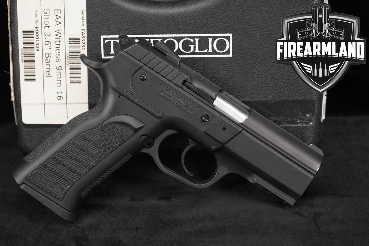 Tanfoglio Witness P-S Compact 9mm 3.6" DA/SA