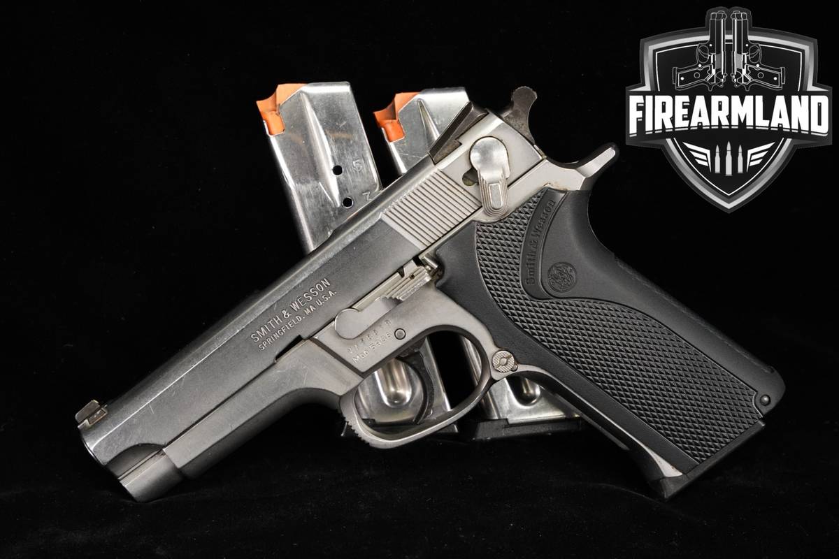 Smith & Wesson Model 5906 Third Generation S&W 9mm 4" Stainless +3 MAGS