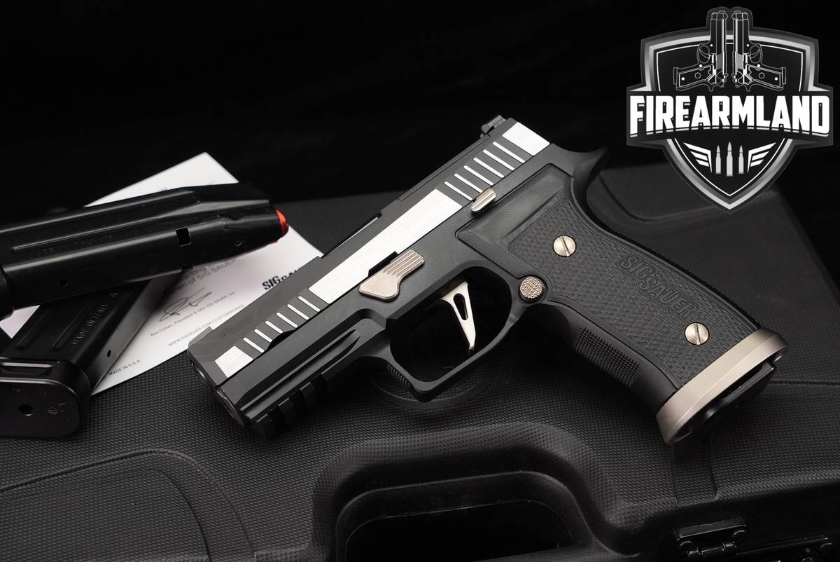 LIMITED Sig Sauer P320 AXG Equinox Custom Works 9mm 3.9 P 320 +3 MAGS