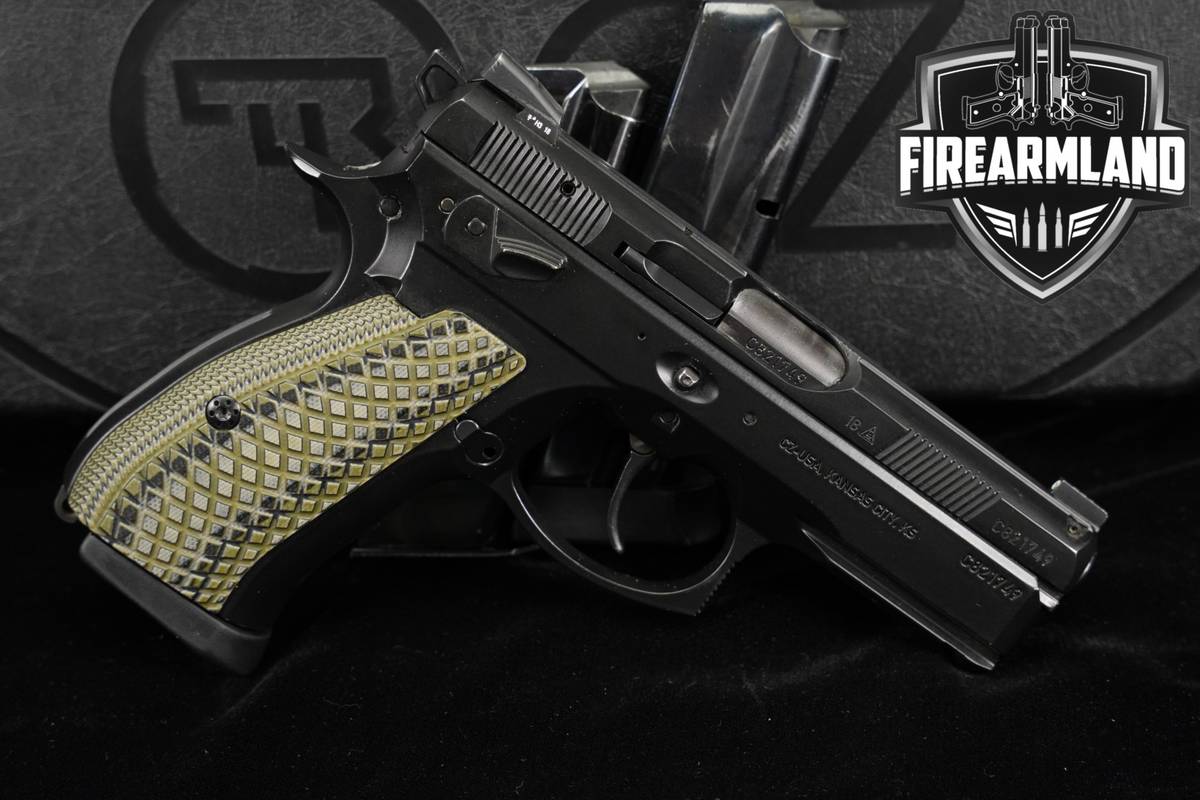 CZ 75 P-01 OMEGA 9mm 3.8" CZ75 P01 +3 MAGS & ORIG BOX