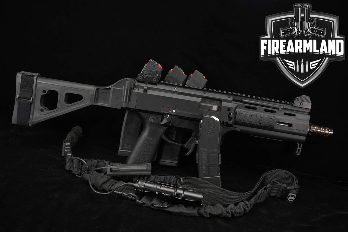 CZ Scorpion EVO 3 S1 9mm 7.72" +5 MAGS, OLIGHT, PAKSE GRIP & HANDGUARD
