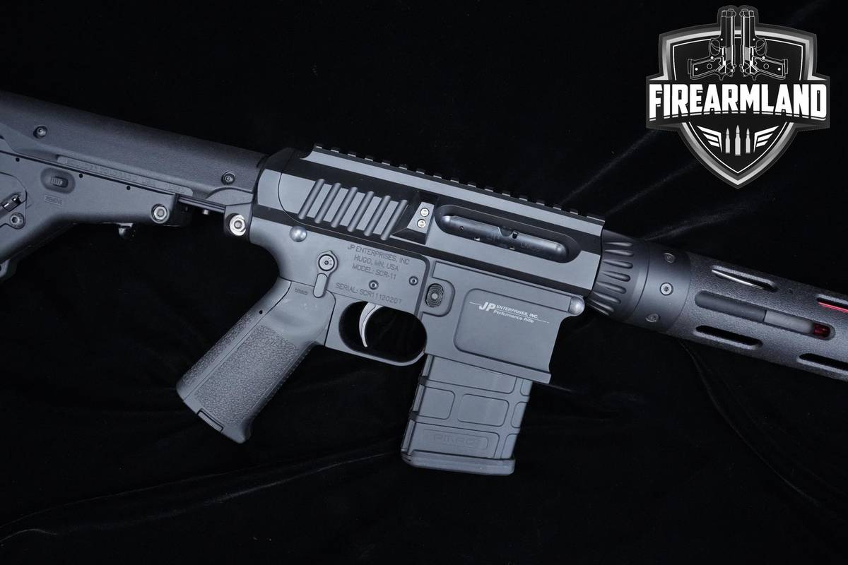 LIKE-NEW JP Enterprises Inc SCR-11 L.M.O.S. 300 Blackout AR-15 AR15 AR 16"