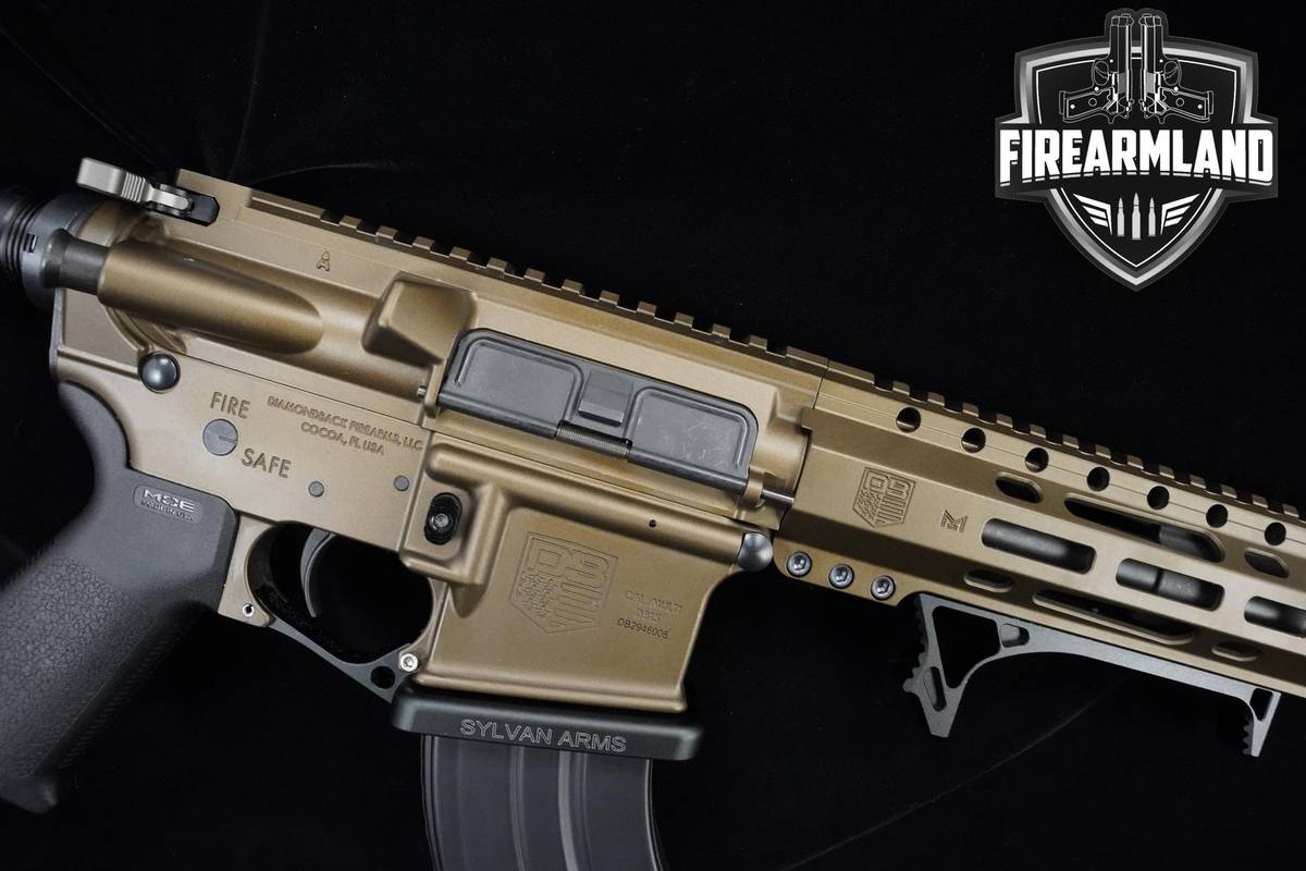 Diamondback DB15 7.62x39 8.5" Pistol Burnt Bronze Diamondback DB 15 OG BOX