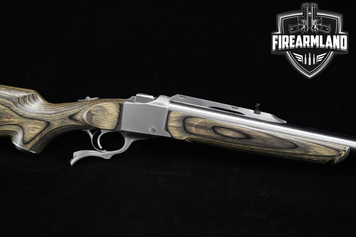 Ruger No. 1 1H 1-H Tropical Rifle Stainless/Laminate 24" 458 Lott