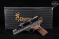 Browning Buck Mark 5.5 Target .22 LR Two-Tone Black & Gray in Excellent Condition Image 2