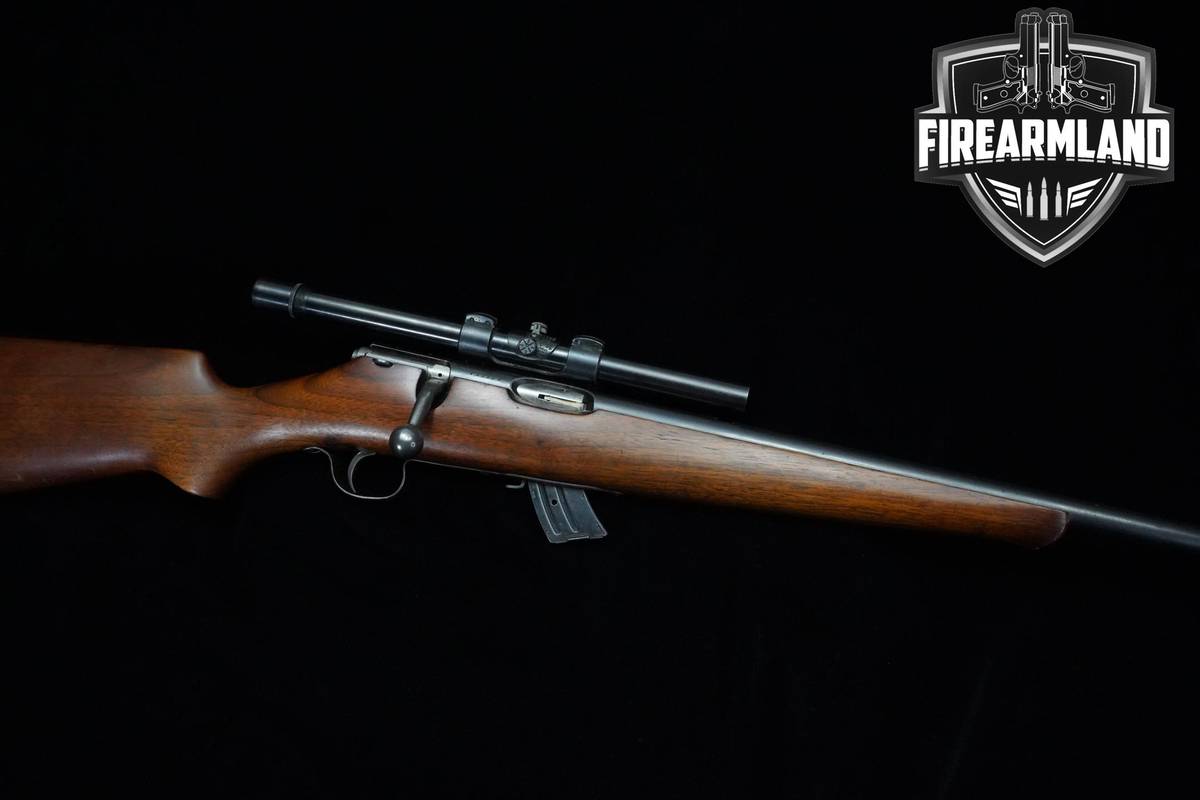 1933-1942 Savage Arms Model 23AA 22LR Blued Savage 23AA 23-AA Sporter OPTIC