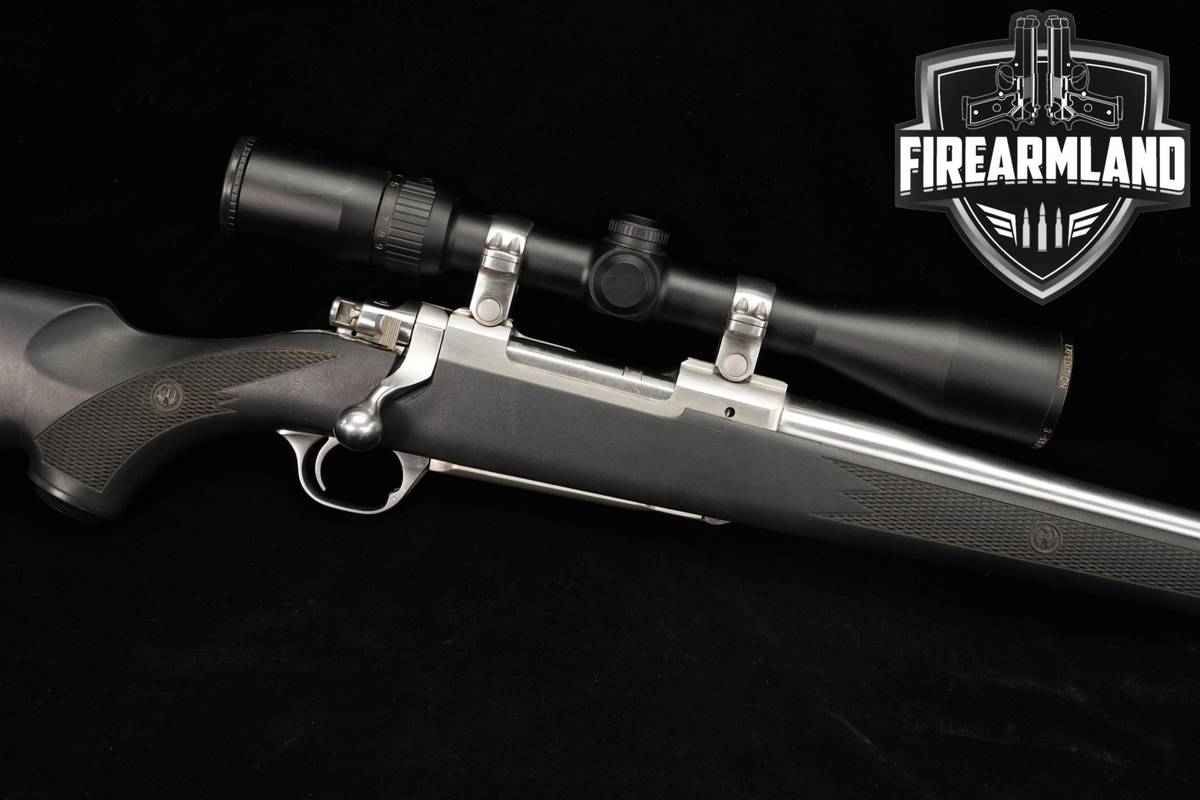2002 Ruger M77 Mark II All-Weather 243 Win 22 Stainless & Black M 77 MK 2