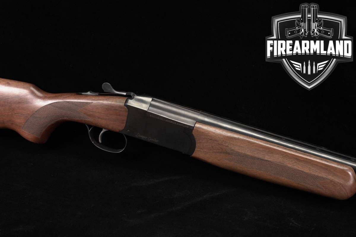 E R Amantino Condor Compact 20-Gauge 22" Blued & Walnut 3" ER