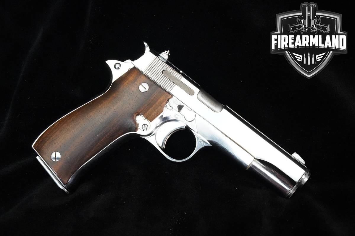 1974 Star SM Super Nickel 380 ACP 3.77" NICKEL Star S-M +HOLSTER