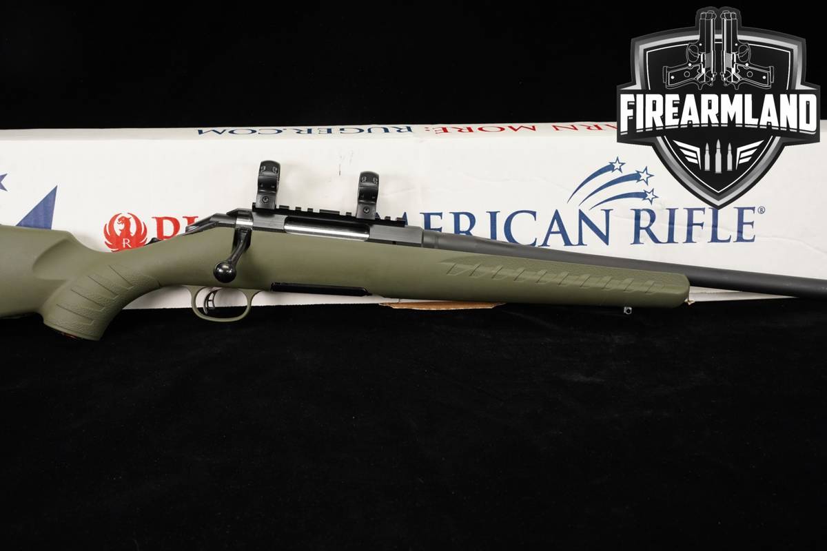 Ruger AMERICAN RIFLE Predator 6.5 Creedmoor Blued & Moss Green +ORIG BOX