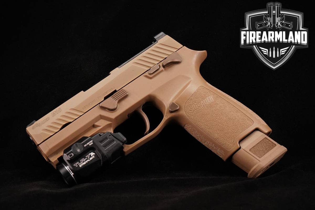 Sig Sauer M18 Commemorative 9mm 3.9" Coyote Tan M 18 +3 MAGS
