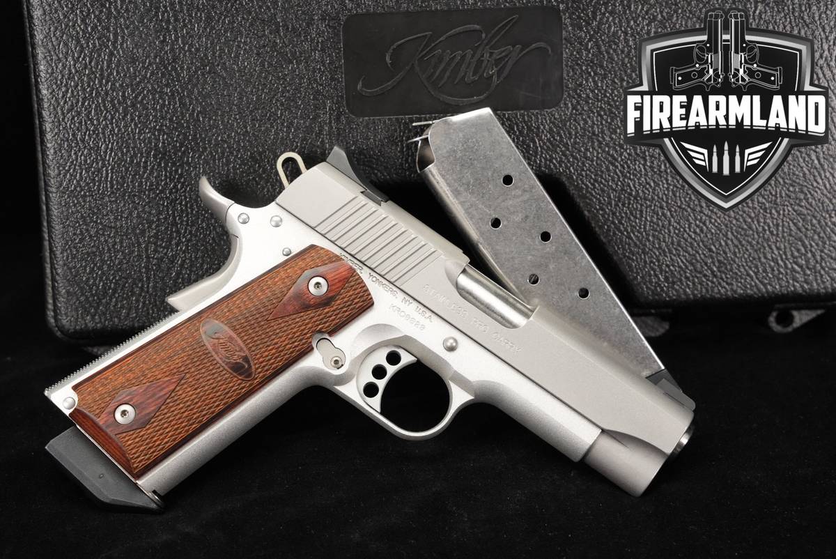 Kimber Stainless Pro Carry 45 ACP 1911 4" +2 MAGS & ORIG CASE