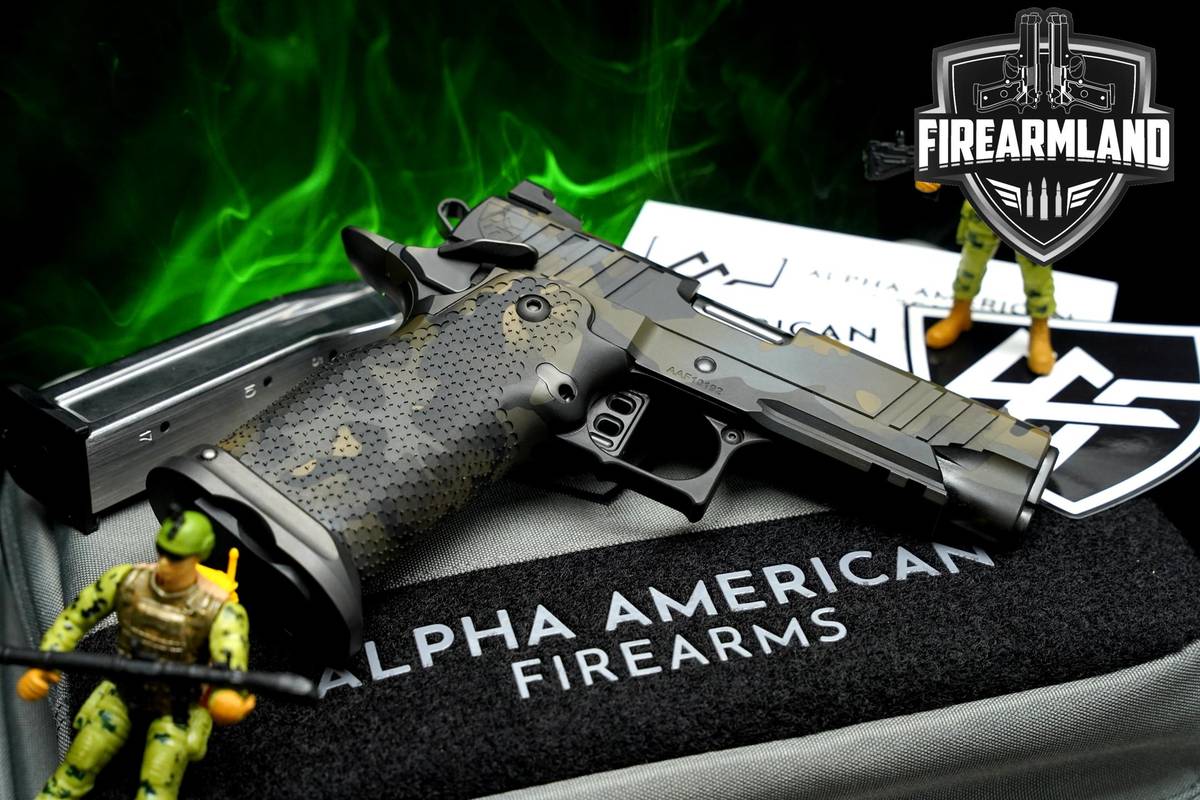 Alpha American AAF 3 Commander 9mm 1911 4.5 2011 Optic-Ready +2 MAGS & CASE