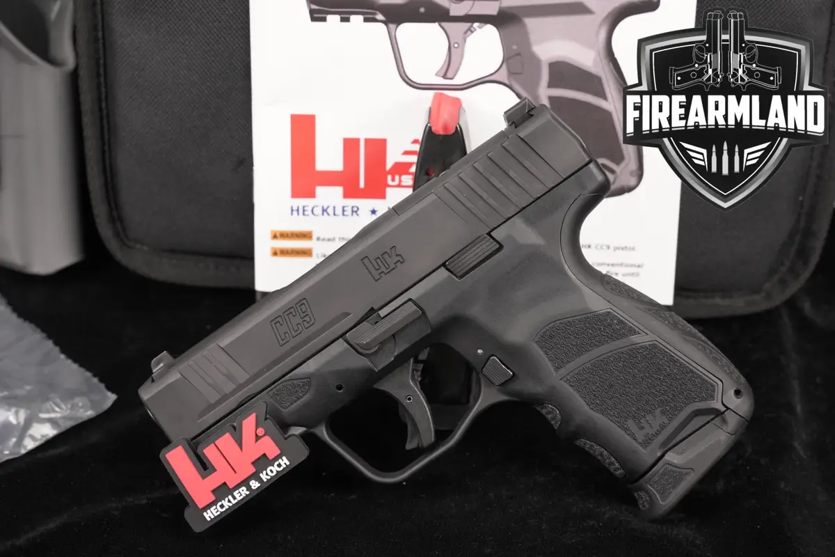 Heckler & Koch CC9 9mm Optics-Ready H&K CC-9 +2 MAGS, ORIG BOX & HOLSTER