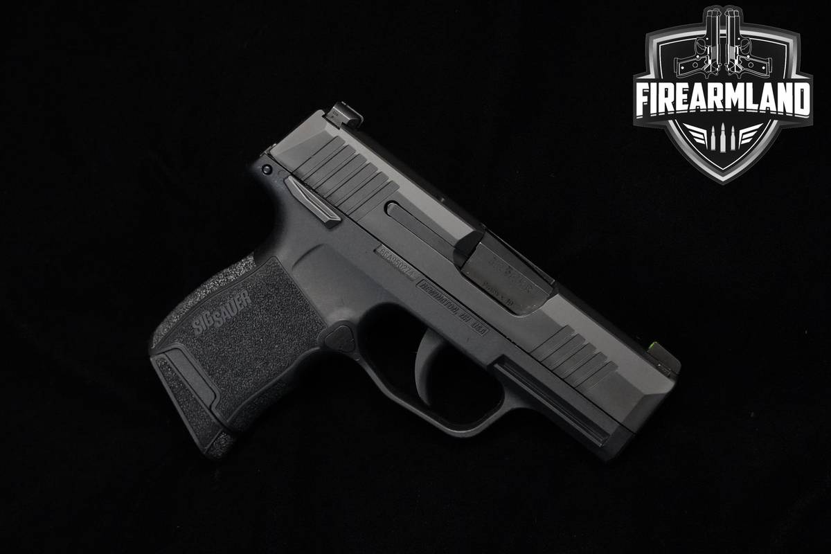 Sig Sauer P365 MS 9mm 3.1" Nitron Sig-Sauer P365 P-365 +ORIG CASE & HOLSTER