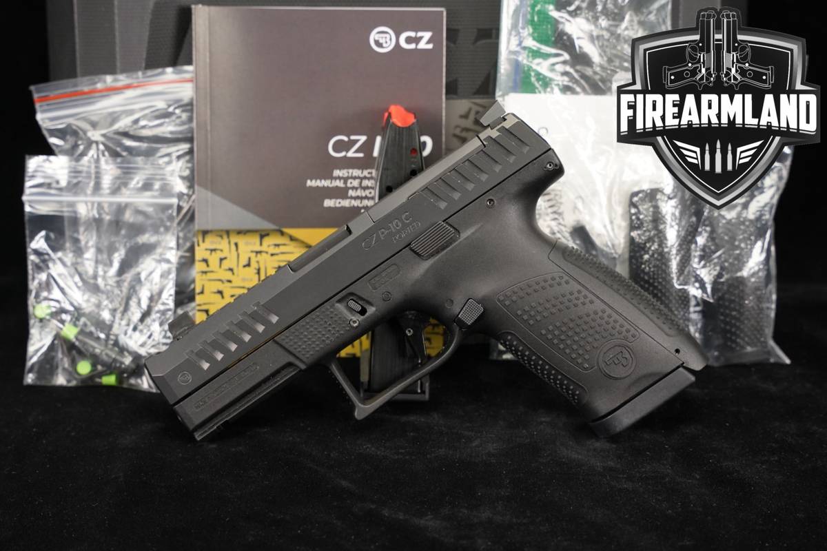 CZ P-10 C OR PORTED 9mm 4.02" P10C P10 MCARBO TRIGGER +2 MAGS & ORIG CASE