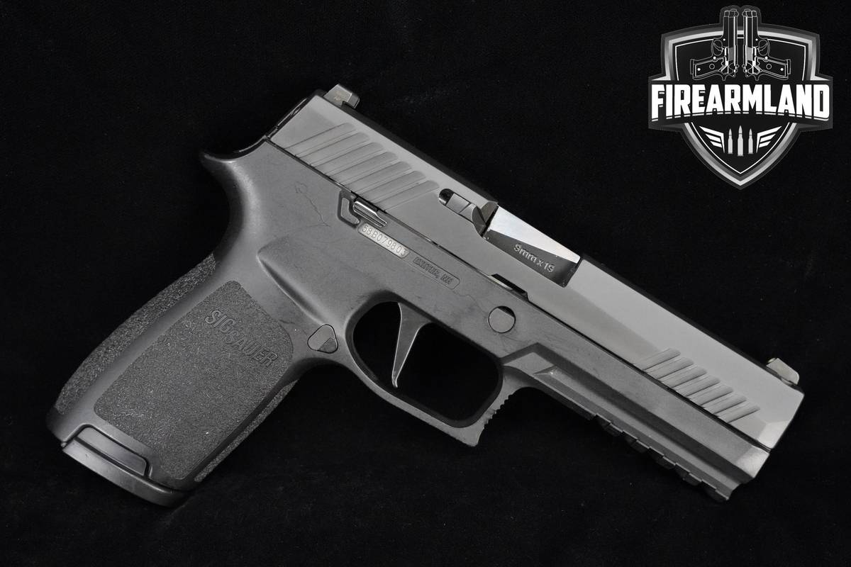 Sig Sauer P320 9mm 4.7" Sig-Sauer P-320 DUTY +4 MAGS, ORIG CASE & HOLSTER