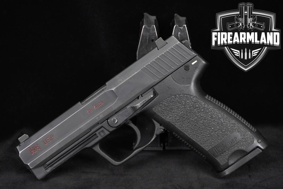2004 Heckler & Koch H&K Import USP45 45 ACP 4.41" CHF Tru-Dot +3 MAGS