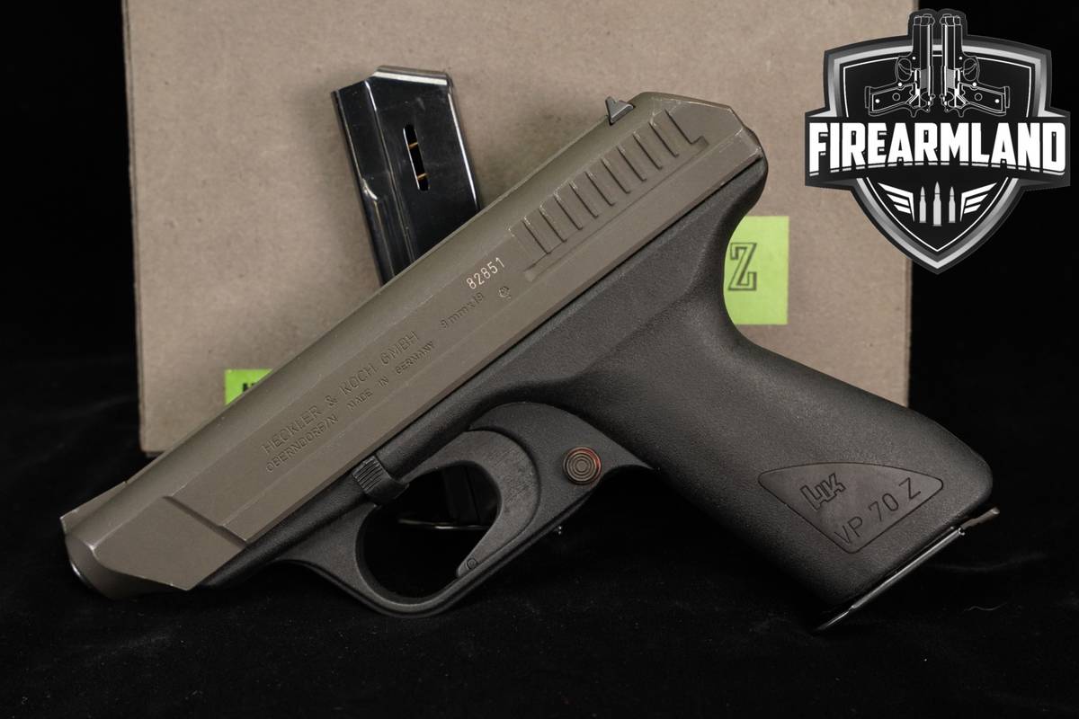 Heckler & Koch VP70 Z 9mm 4.6" H&K VP 70Z VP70Z +2 MAGS, ORIG BOX