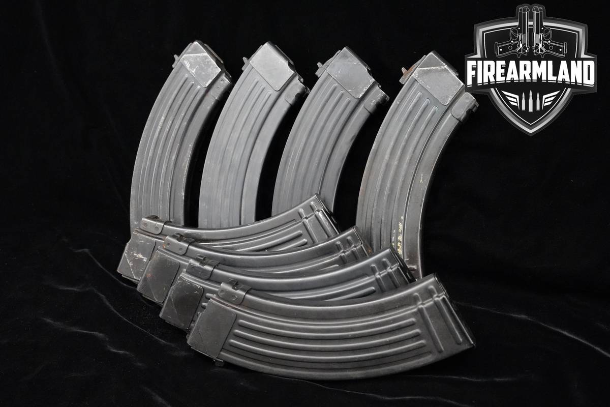 EIGHT Norinco 30 Round Flat Back Surplus Magazines 7.62x39 Norinco Flatback