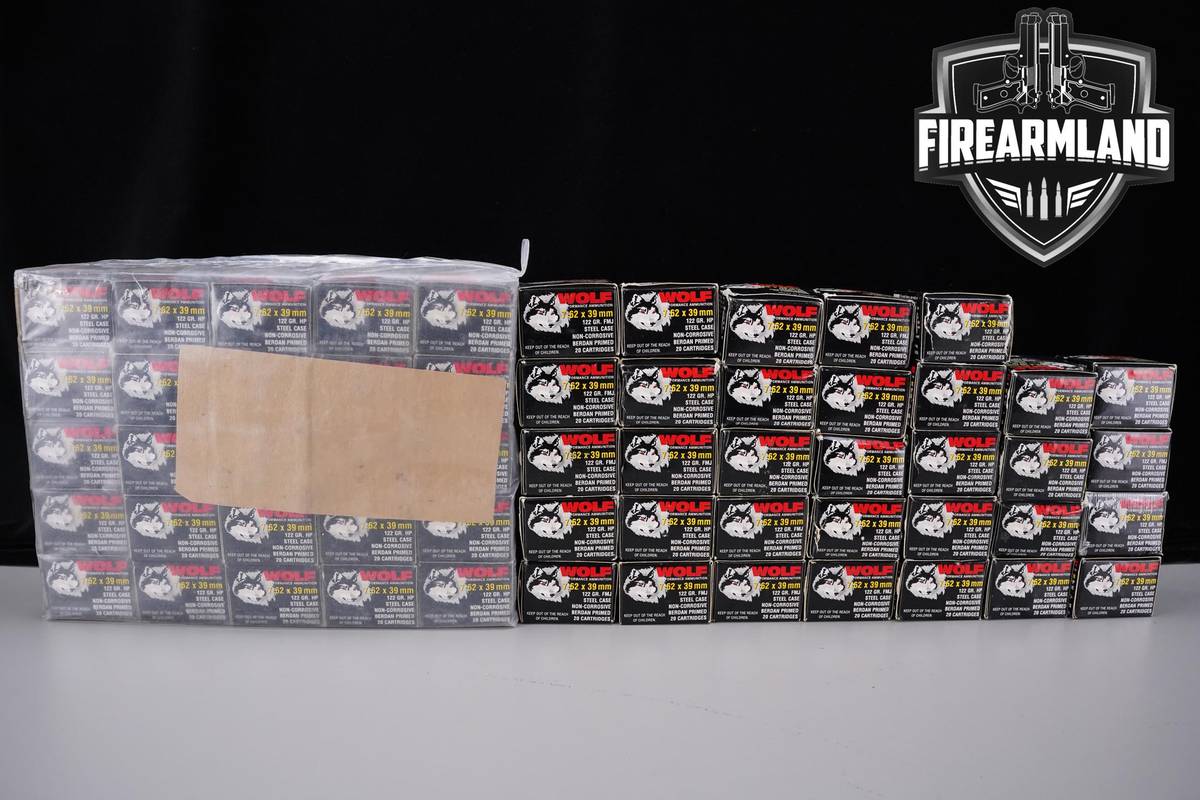 1160 RDS! 7.62x39 Ammo