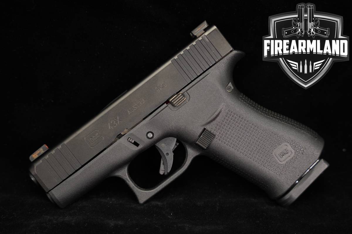 Glock 43X G43X 9mm 3.43"